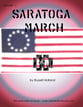 Saratoga March Concert Band sheet music cover